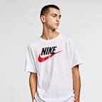 ★Nike★ Sportswear T-shirt M Black White AR5005010 AR5005-0 Nike T-shirt Sportswear White-Black da Uomo